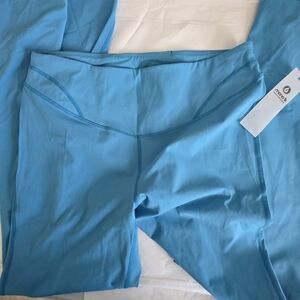 Mono B Turquoise Blue High-Waist Leggings